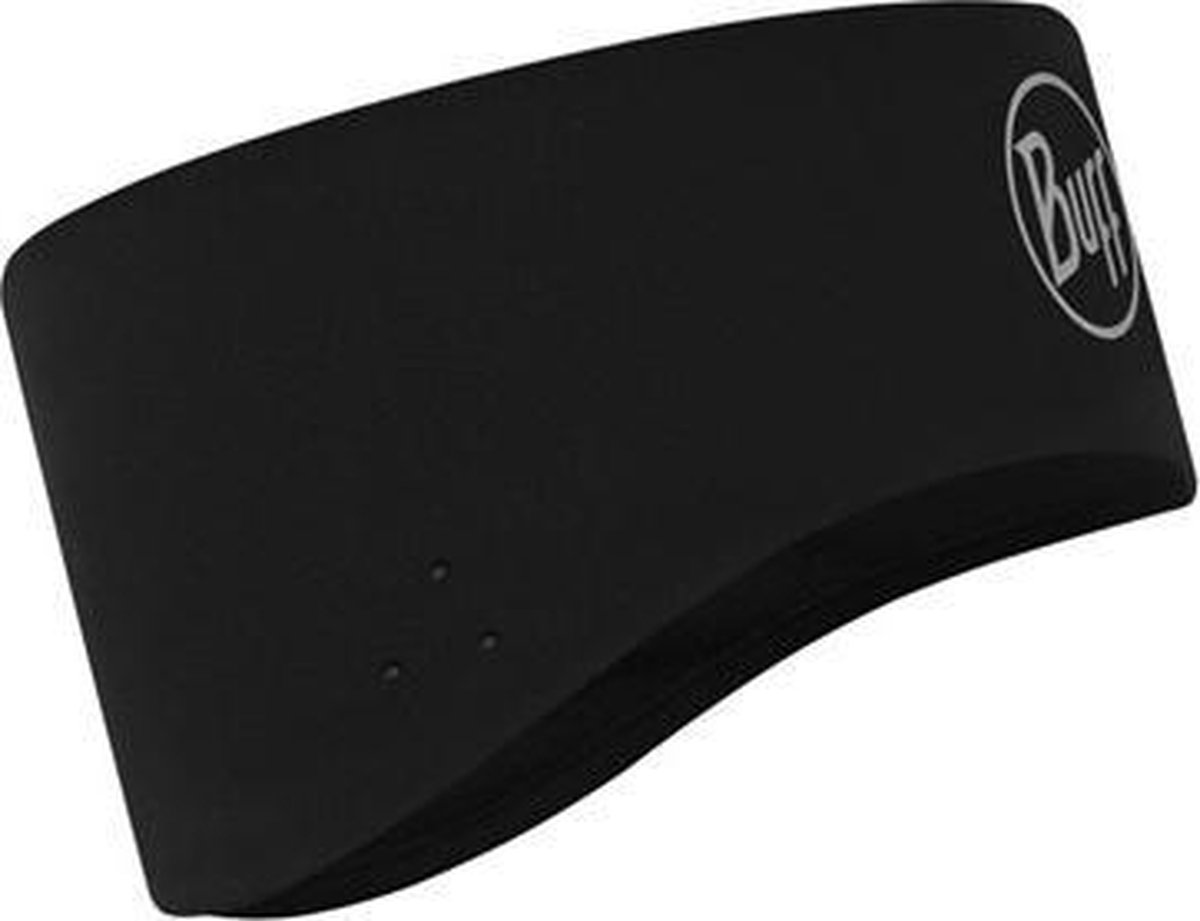 BUFF® Windproof Headband GREY LOGO L/XL - Hoofdband