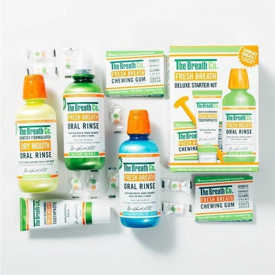 The Breath Co. tandpasta tegen slechte adem, caries en droge mond. Met  actieve... | bol.com