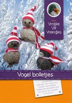 DIY wolvilt pakket: Vogel bolletjes