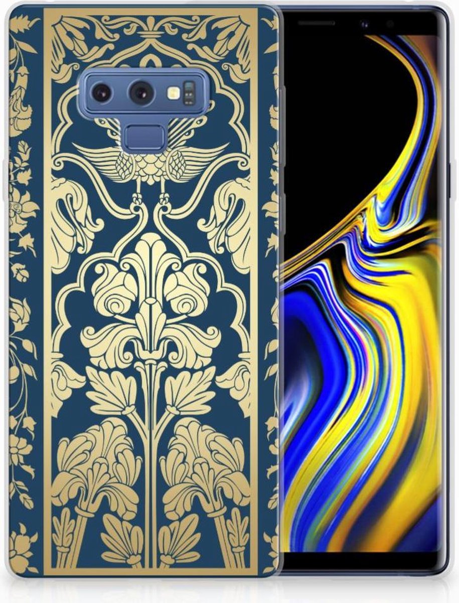 Samsung Galaxy Note 9 TPU Case Beige Flowers