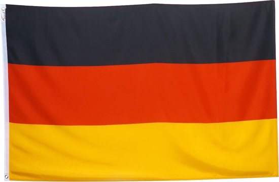 viool Berri Aanpassen Trasal - vlag Duitsland - duitse vlag - 150x90cm | bol.com