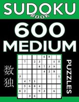 Sudoku Book 600 Medium Puzzles