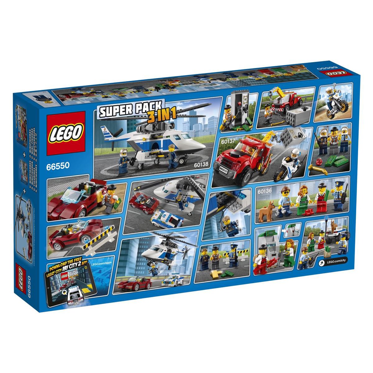 LEGO City Politie Value Pack - 66550