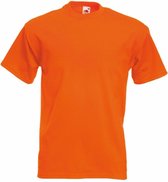 T-shirts Fruit of the Loom M orange