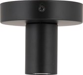 Plafond / Wandlamp metaal Zwart E27