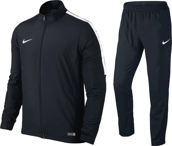 Nike Academy16 Sideline 2 Woven Trainingspak - Maat L - Mannen - zwart/wit  | bol.com