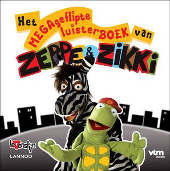 Cover van het boek 'Het megageflipte luisterboek van Zeppe & Zikki'