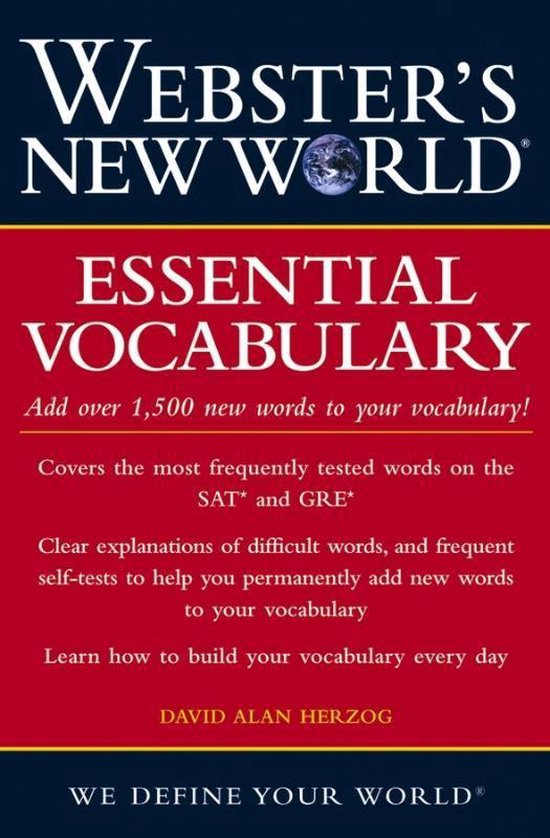 Webster's New World® Essential Vocabulary - cover