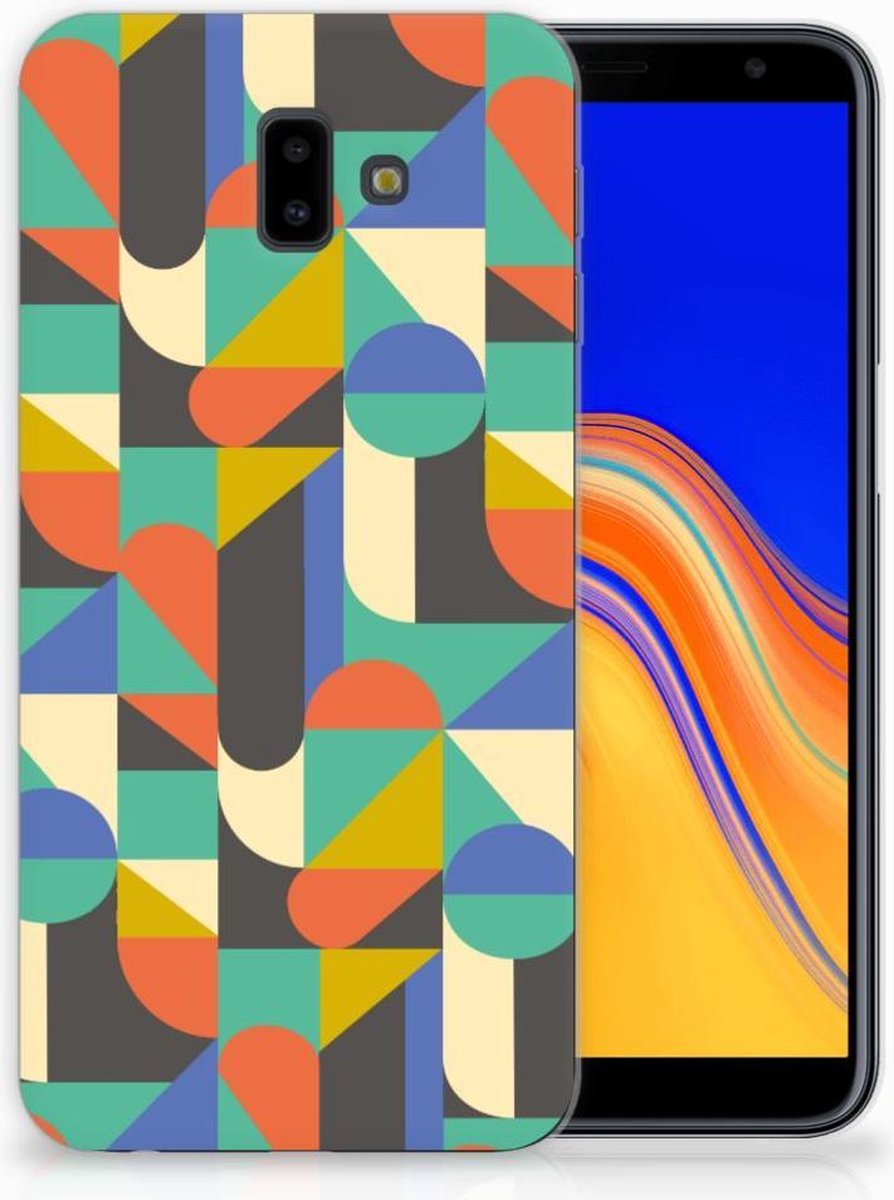 Samsung Galaxy J6 Plus (2018) TPU bumper Funky Retro