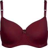 After Eden D-cup & up Faro Voorgevormde BH  - Donkerrood - Maat G85