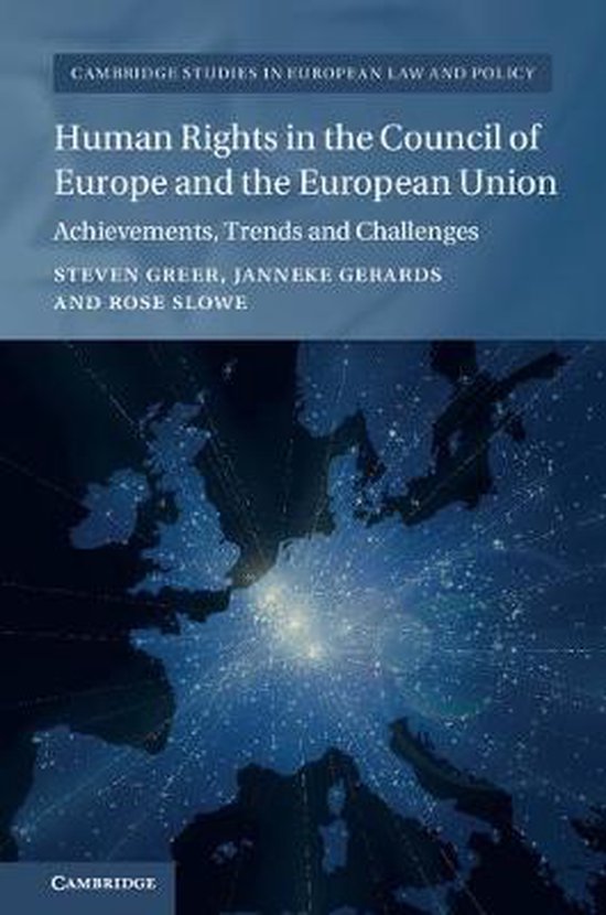 Boek cover Human Rights in the Council of Europe and the European Union van Steven Greer (Paperback)