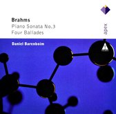 Brahms: Piano Sonata No. 3; Four Ballades