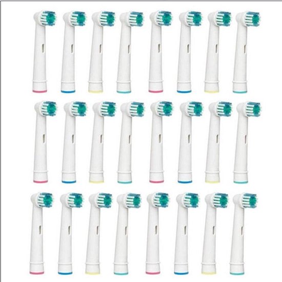 Dertig Dicteren Gearceerd Opzetborstels passend op Oral-B 24 stuks | bol.com
