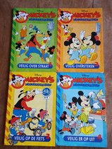 Disney Mickey's verkeerslessen 4 delen