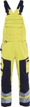 Blaklader Multinorm bretelbroek 2608-1514 - High Vis Geel/Marineblauw - D100