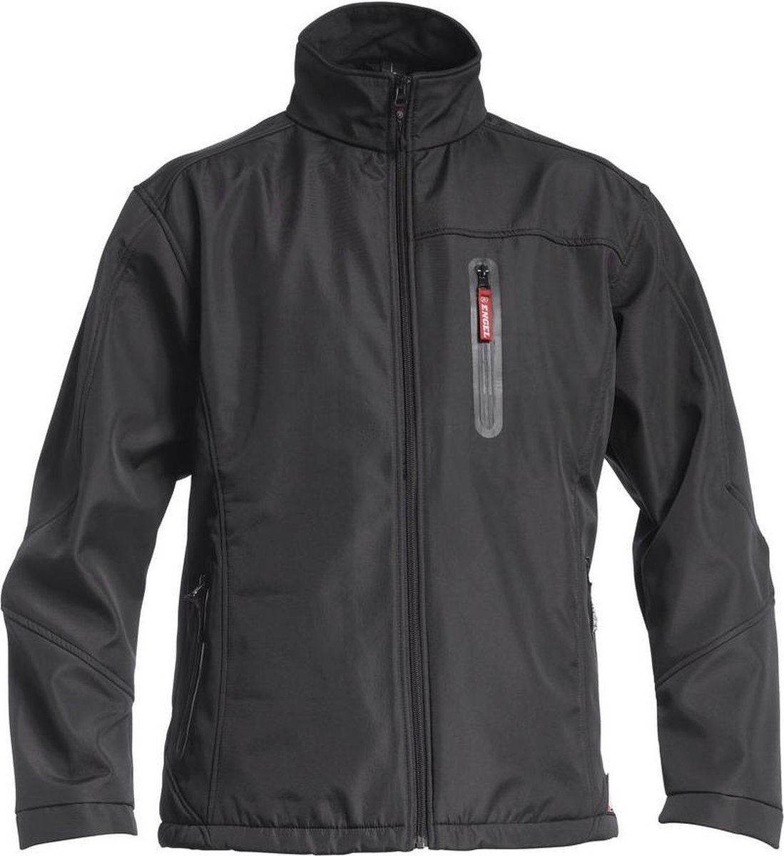 FE Engel Softshell Jas 1225-229 - Zwart 20 - M