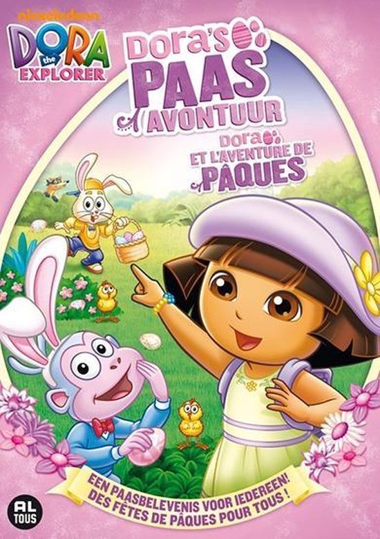 Cover van de film 'Dora The Explorer - Dora's Paasavontuur'