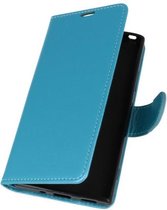 Turquoise Wallet Case Hoesje voor Sony Xperia XA2