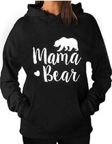 Hoodie sweater | Mama Bear | Maat Large