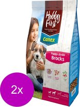 Hobbyfirst Canex Puppy-Junior Brocks Kip&Rijst - Hondenvoer - 2 x 3 kg