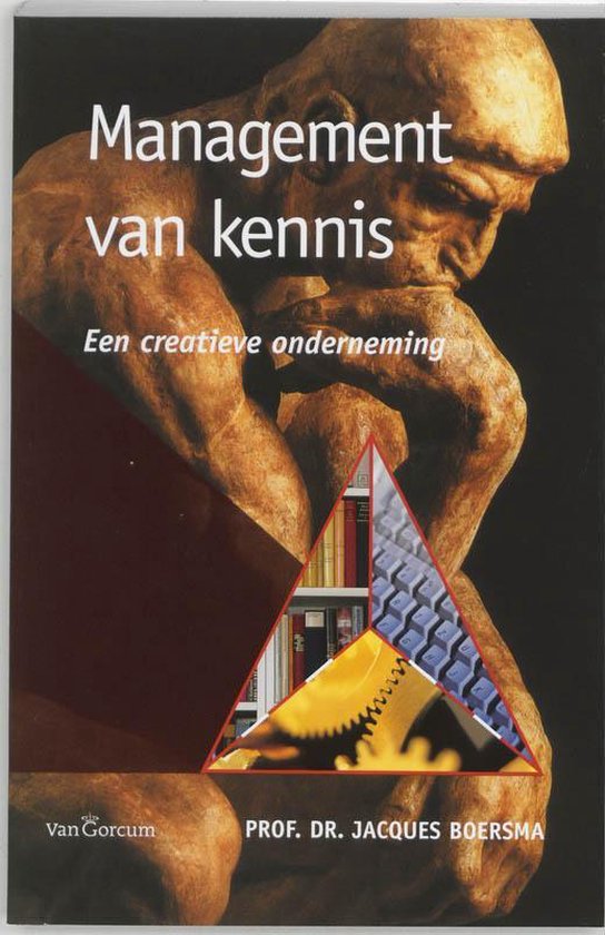 Cover van het boek 'Management van kennis / druk 1' van J. Boersma