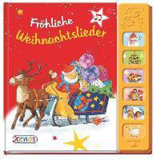 Fröhliche Weihnachtslieder Soundbuch 9783845503394 Boeken bol