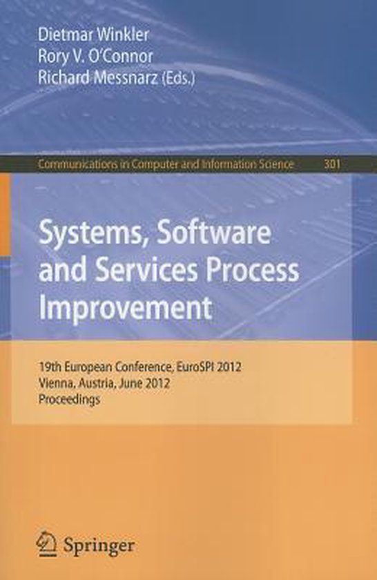 Systems Software and Services Process Improvement - cover