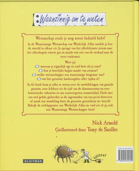 De Waanzinnige Wetenschap Van Werkelijk Alles, Nick Arnold 9789020605600 Boeken bol