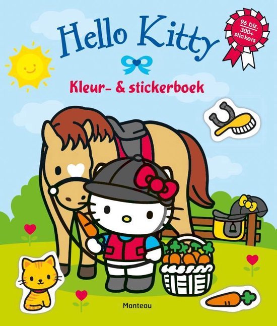 Hello Kitty - Hello Kitty kleur- en stickerboek