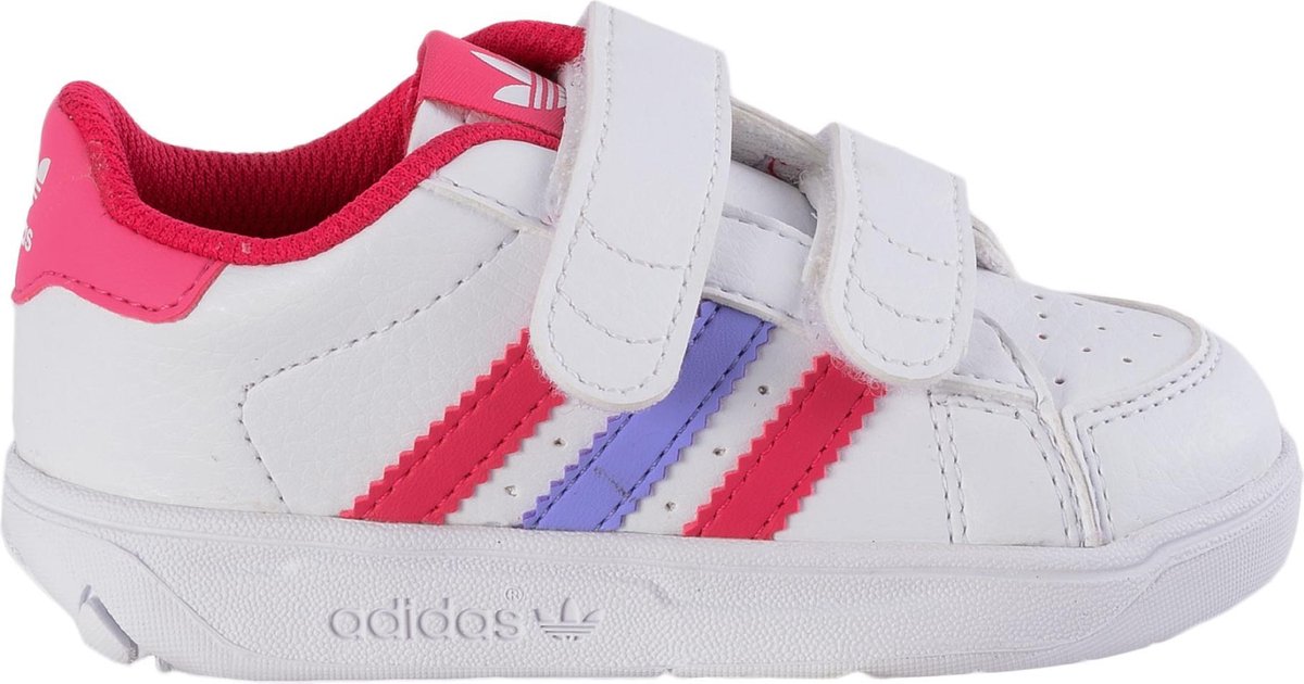 adidas Alumno CF - Sportschoenen - Unisex - Maat 27 - Wit/Roze/Paars |  bol.com
