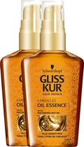 Schwarzkopf Gliss Kur 6 Miracles Oil Essence 75 ml - 2 stuks
