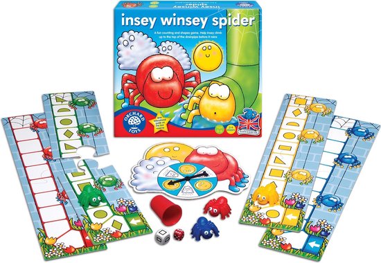 Thumbnail van een extra afbeelding van het spel Orchard Toys Insey Winsey Spin