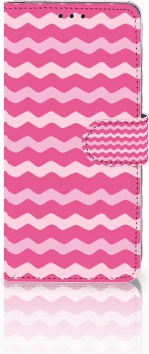Huawei P30 Pro Telefoon Hoesje Waves Pink