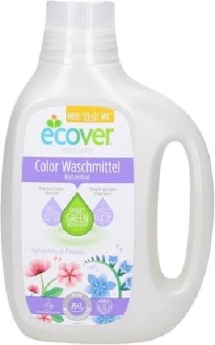 Ecover Color Wasmiddel - 17 Wasbeurten - 850 ml