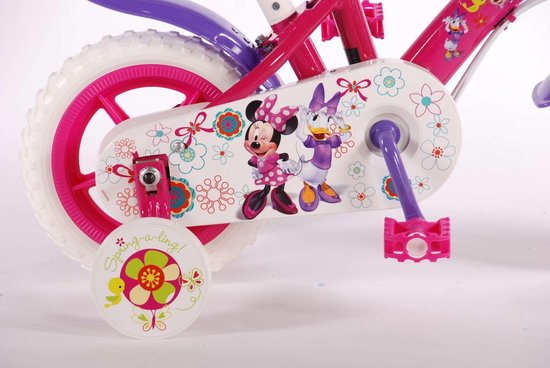 Disney Minnie Bow-Tique - Kinderfiets - 10 Inch - Meisjes - Roze - volare