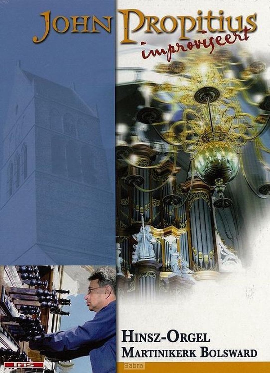 DVD John Propitius improviseert / Hinsz orgel Martinikerk Bolsward