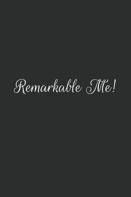 Remarkable Me - cover