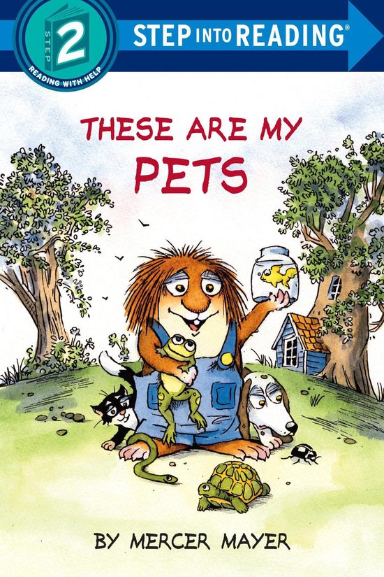 Step into Reading, Step 2 - These Are My Pets - cover