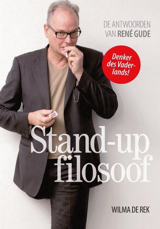Boek cover Stand-up filosoof van Wilma de Rek
