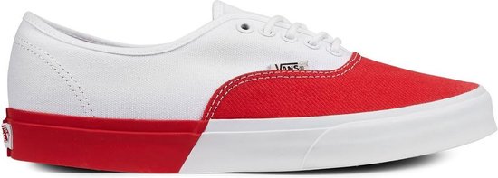Vans Sneakers Authentic Dx Blocked Dames Wit/rood Mt 37 | bol.com