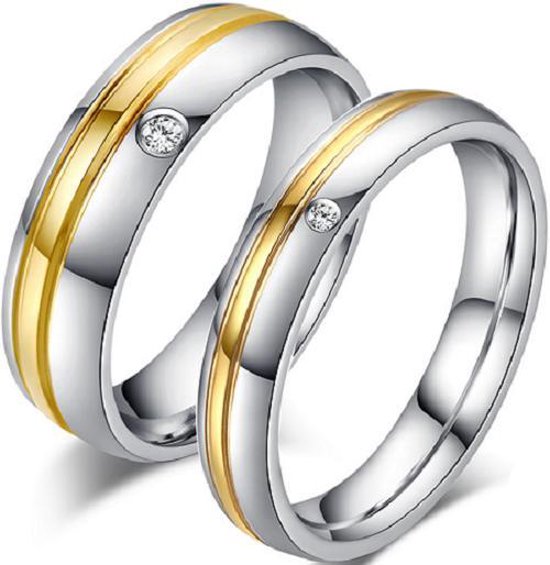 Jonline Prachtige Ringen voor hem en haar| Vriendschapsringen| Trouwringen|Relatieringen |Set Ringen