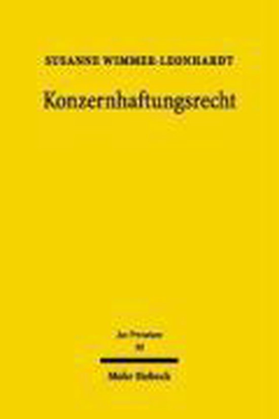 Konzernhaftungsrecht - cover