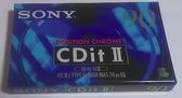 Cassettebandje SONY CDit II 90 2-pack