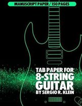 TAB Paper for 8-String Guitar