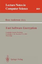 Fast Software Encryption