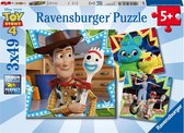 Ravensburger puzzel Toy Story 4 - 3x49 stukjes - kinderpuzzel