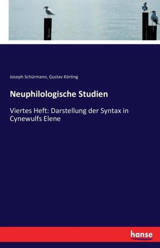 Neuphilologische Studien - cover