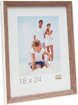 Deknudt Frames fotolijst S46CH3 - beige met wit randje - foto 30x45 cm