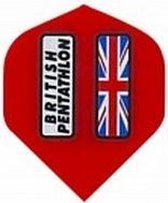 British Pentathlon flights Red UJ  Set Ã  3 stuks