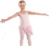 Dancer Dancewear Balletpakje roze | Balletpak met rokje voor meisje | "Cinderella" | maat 104/110 | Maat 6 jaar